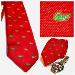 Lacoste Style 🐊 Alligator Tie by Jacobs Roberts